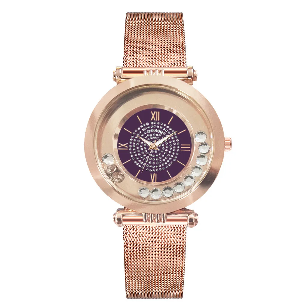 

2019 Female Watch Rhinestone Ladies Wrist Watch Stainless Steel Diamond Quartz Women Watches Casual Clock Relogio Feminino /D