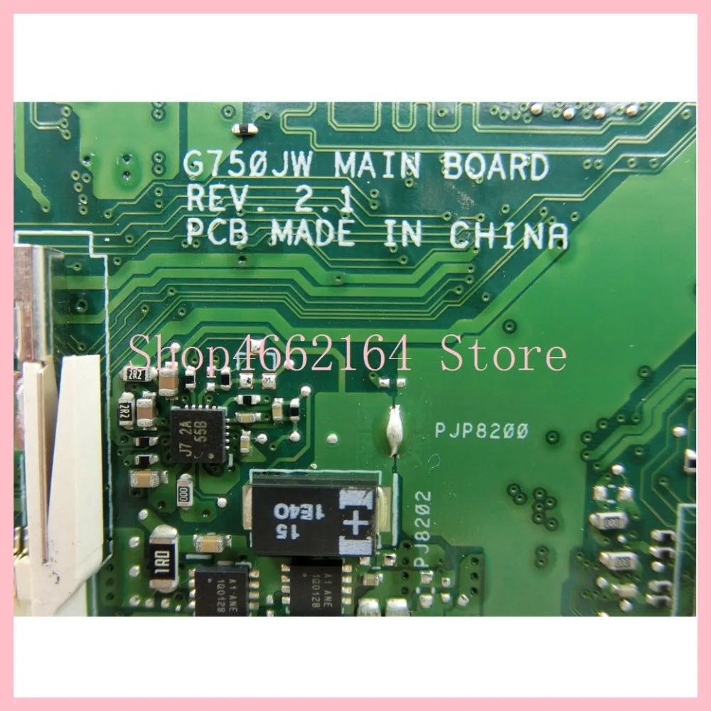 G750JX / 3D I7-4700CPU материнская плата для ноутбука ASUS G750 G750J G750JS G750JM G750JW G750JH ноутбук