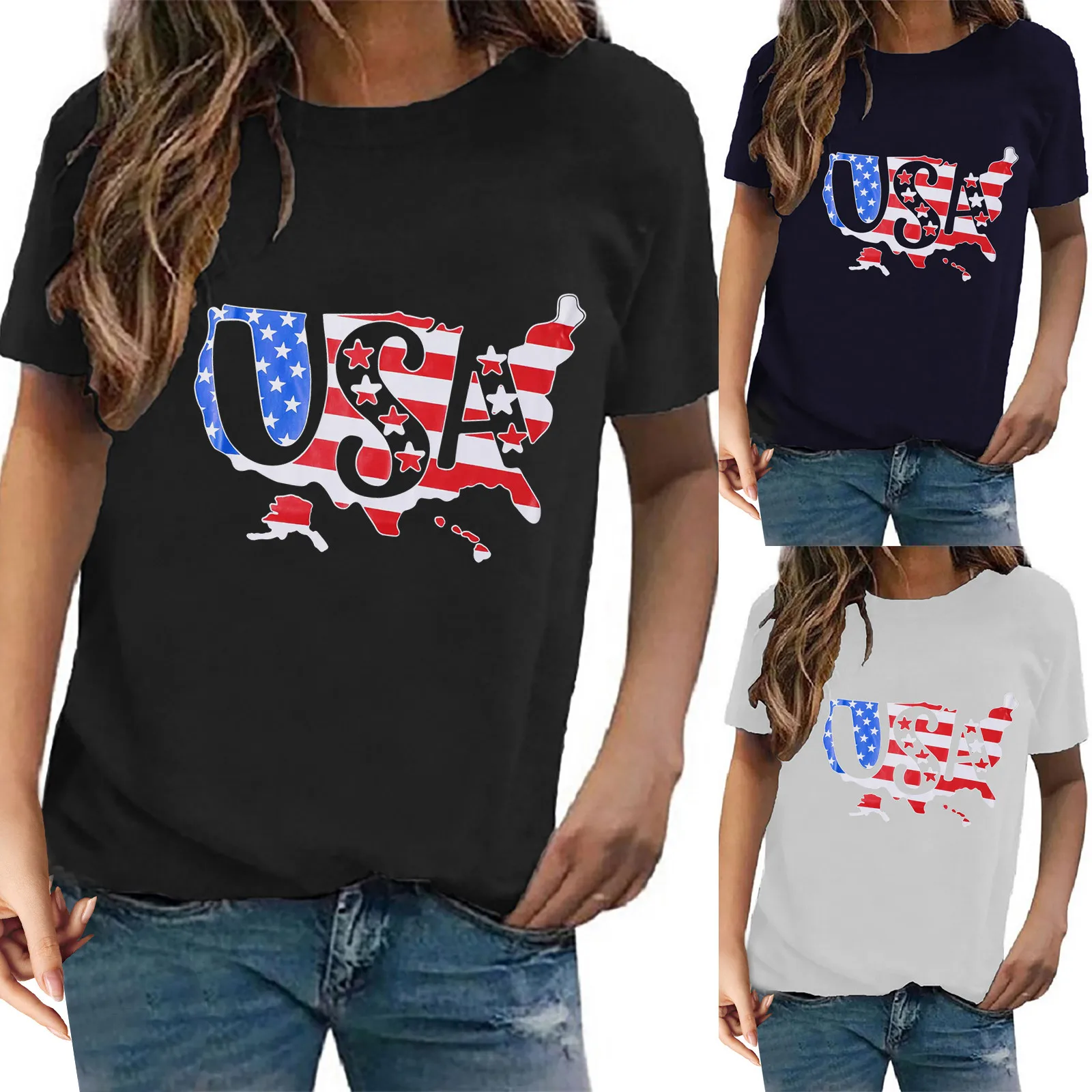 

Женская блузка на День Независимости, топ, стильные футболки