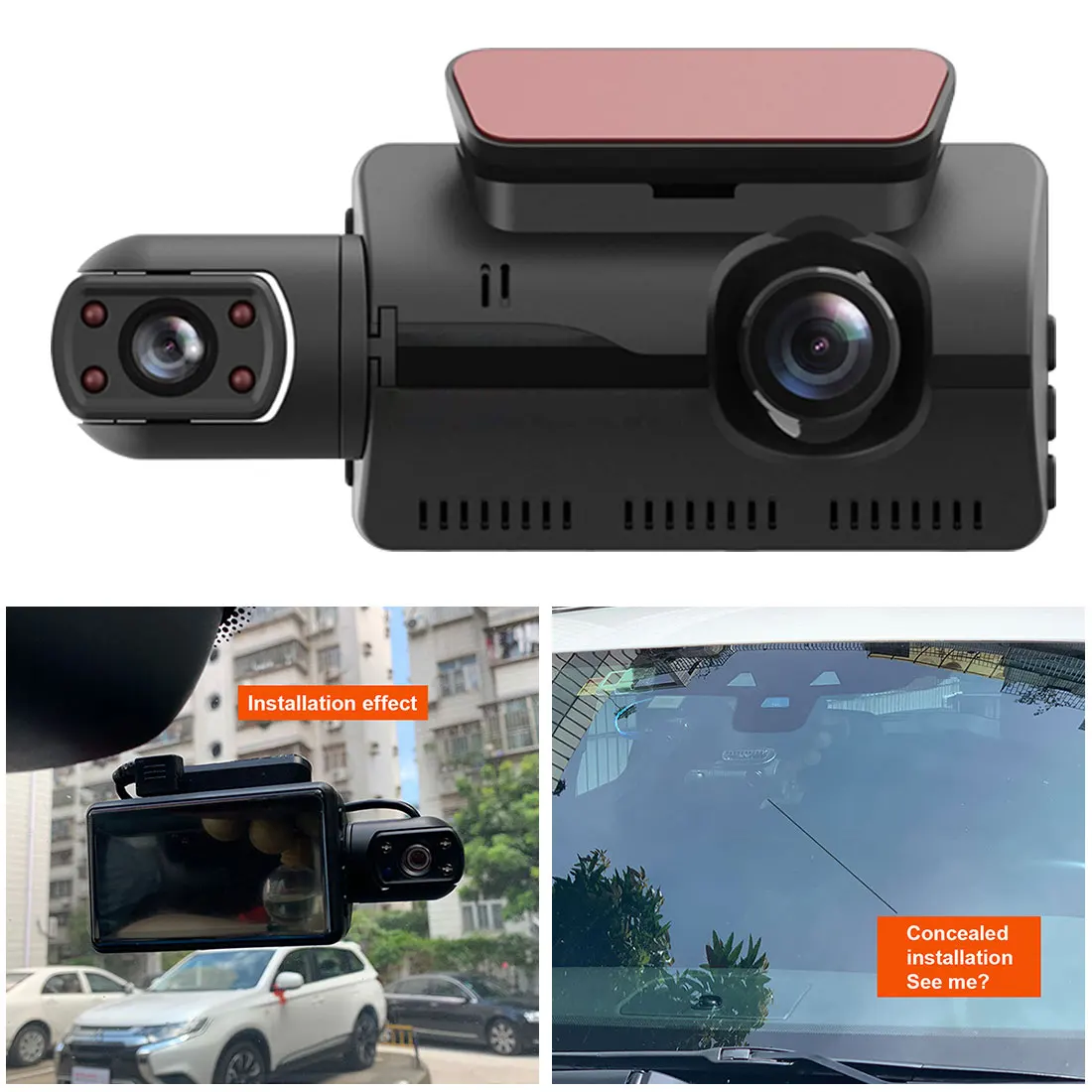 Новый HD1080P Видеорегистраторы для автомобилей тире Камера 3 s Ночное видение