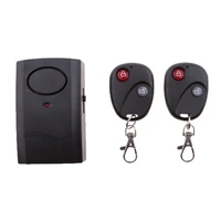 wireless vibration alarm system anti theft with remote control for bikemotorcyclevehicle door and window 120db loud