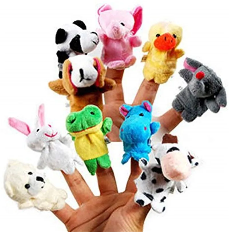 Guilty гаджеты 10x ферма Зоопарк Животные марионетки на пальцы игрушки мальчики