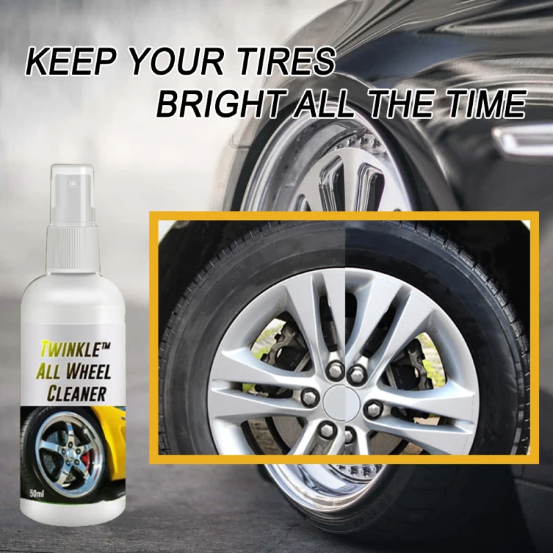 

Car All Wheel Cleaner Auto Motorcycle Universal Wheel Cleaner Spray Powerfully Remove Stains UV Protect Rim Care Car Accessories