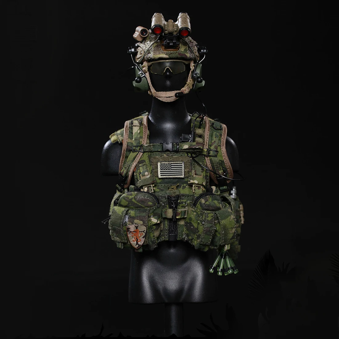 1/6 30 см модель солдата Реалистичная голова скульптура DIY подвижный Devgru джунгли обеззараживание Военная фигура