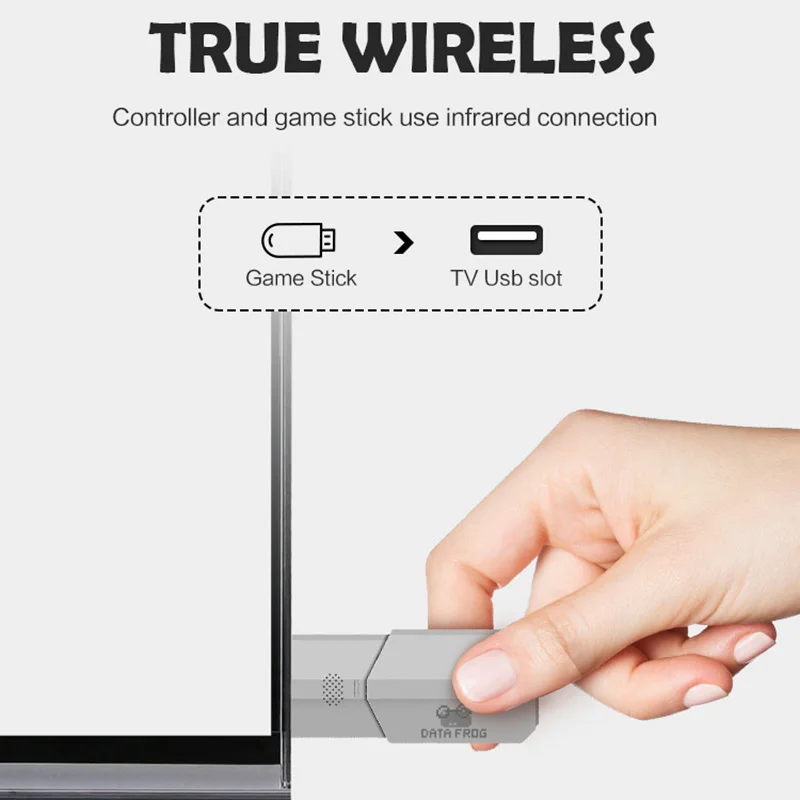 Двойные геймпады ретро видео игра беспроводная Ретро игровая консоль для ПК 8 бит