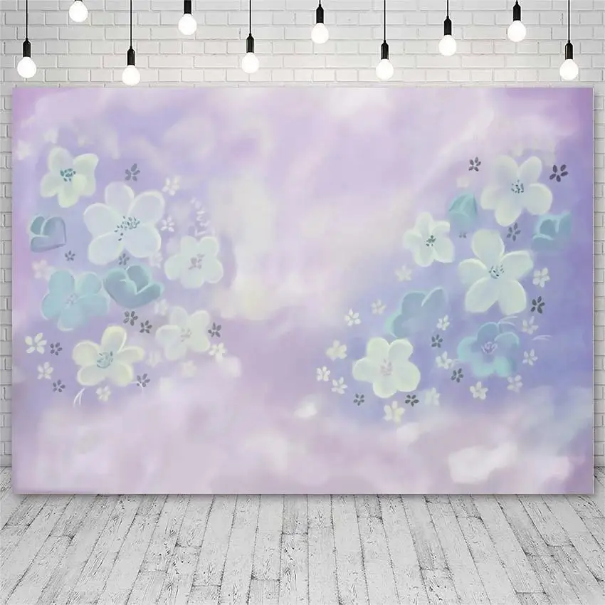 

Abstract Texture Flowers Newborn Baby Kids Portrait Backdrop Photography Floral Birthday Art Background Photocall Oil Painting