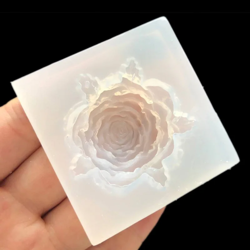 

1Pcs Silicone Mold Flower Rose Craft Diy 5 Types Jewelry Making Mold Cake Decor