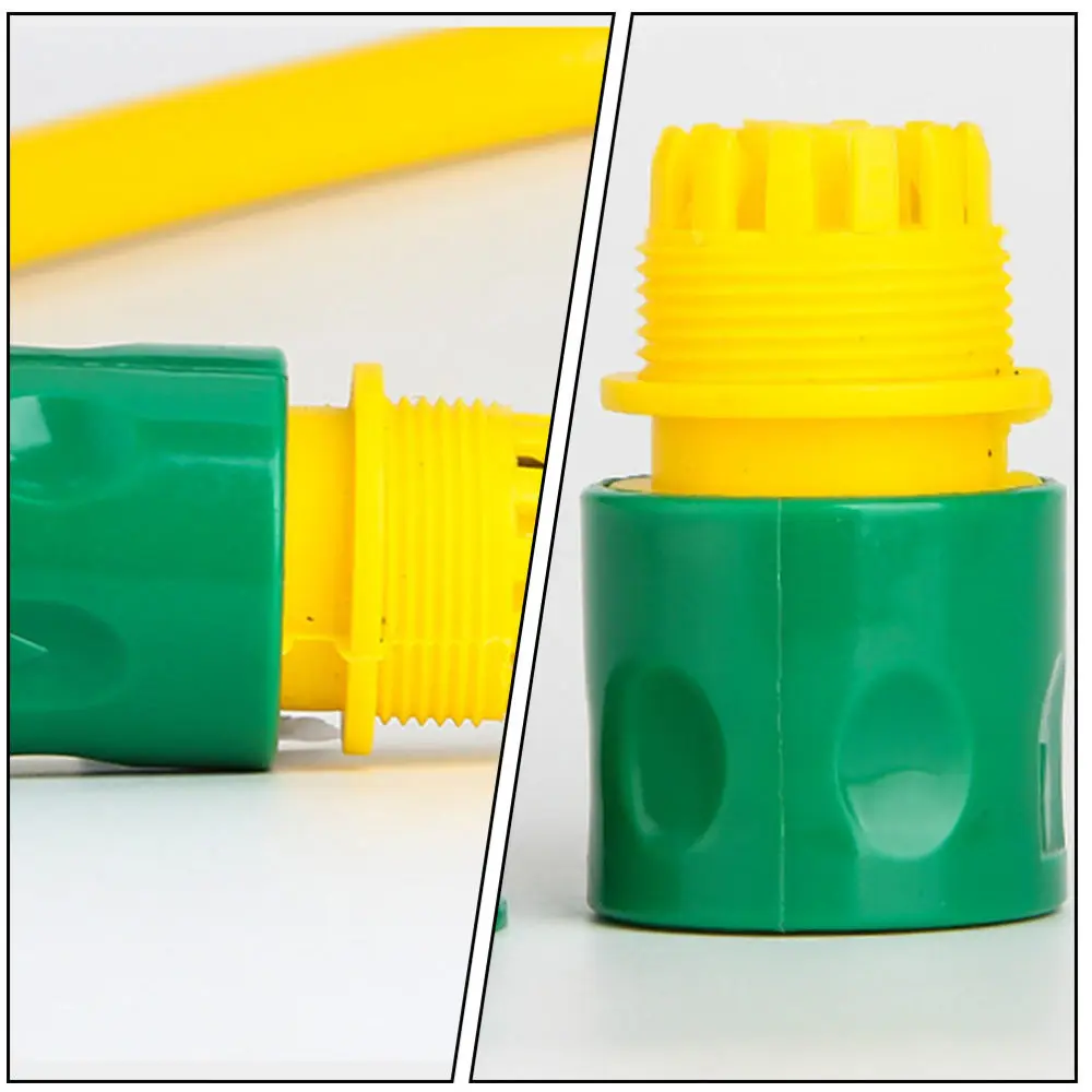 

6pcs Garden Water Pipe Quick Connector 1/2 Inch Water Hose Adapter Pipe Fittings