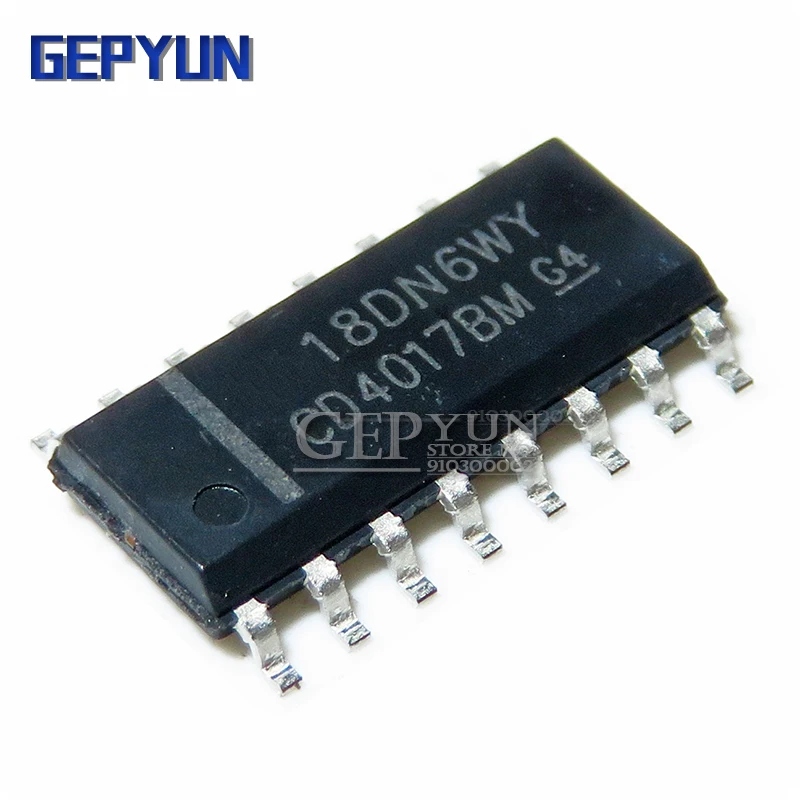 

10PCS CD4017BM CD4017 SOP16 SOP CD4017BM96 SMD Gepyun