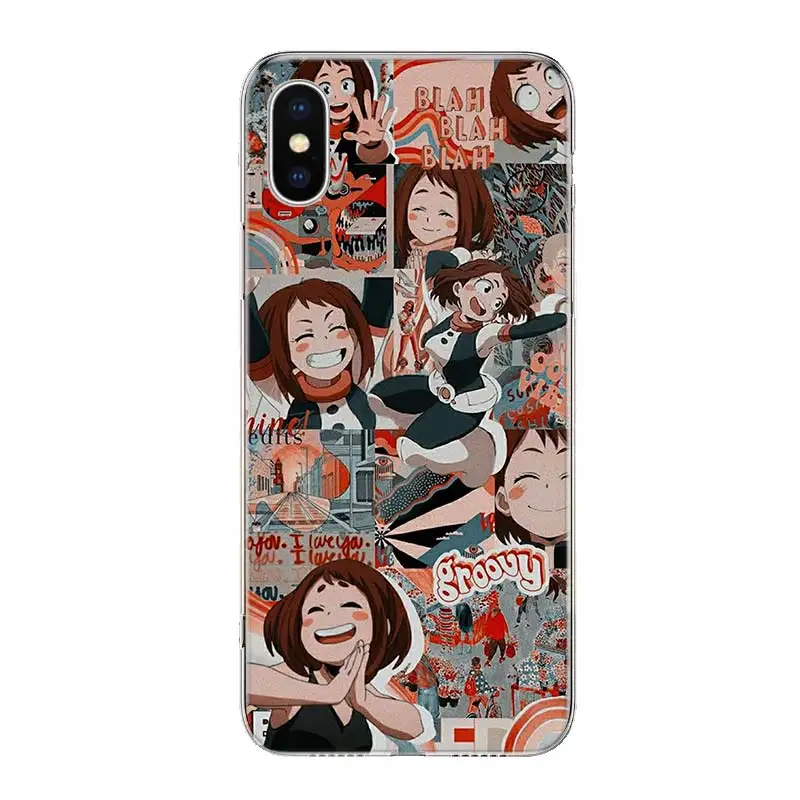 My Hero Academia Manga Phone For Apple Iphone 13 14 Pro Max 12 Mini 11 Case X XS XR 8 Plus 7 6 6S SE 2020 5 5S Cover Soft Patter