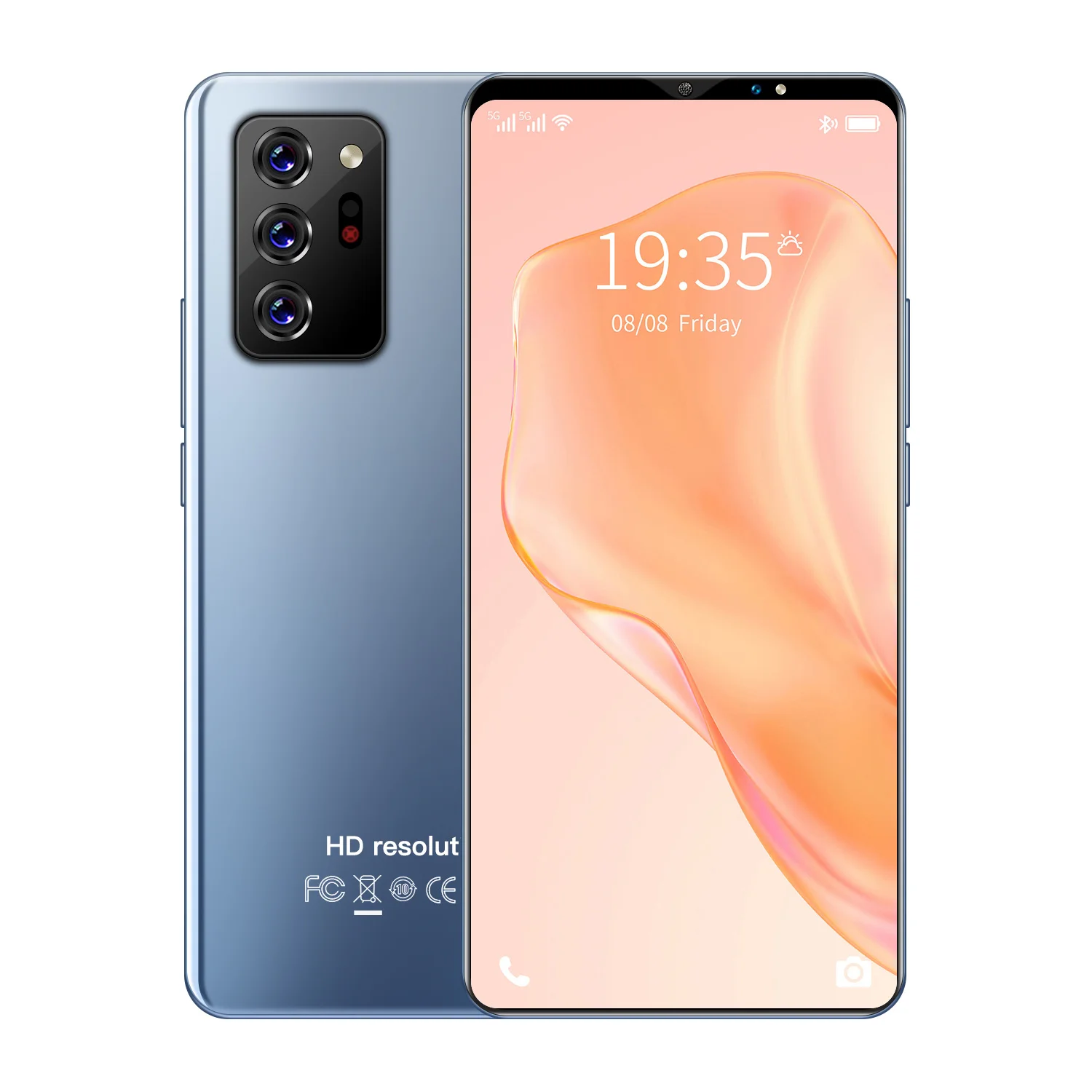 

HuaWe Note30 Mini 5.5 Inch 8+128GB 24+48MP Smartphone 5G MT6889 10 Core Global Version 4800MAH Battery Face Finger ID Dual SIM
