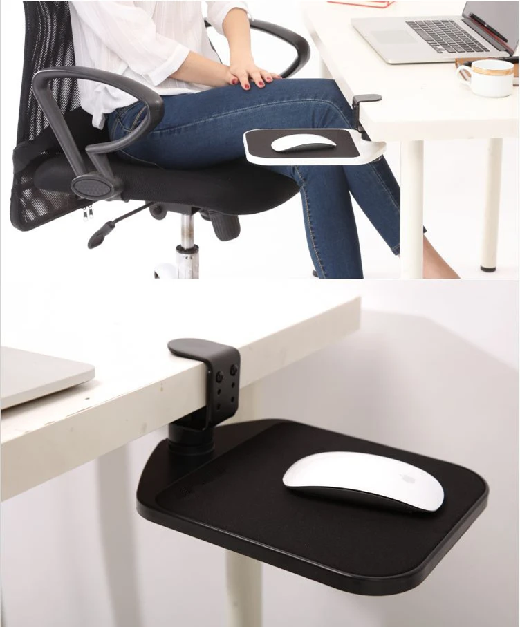 Desktop Mouse Tray Mouse/Keyboard Support Bracket Extension Board to Extend the Laptop Desk Adjustable | Компьютеры и офис