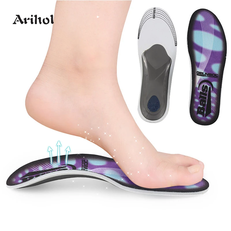 Ортопедические стельки для коррекции плоскостопия поддержка свода стопы O/X