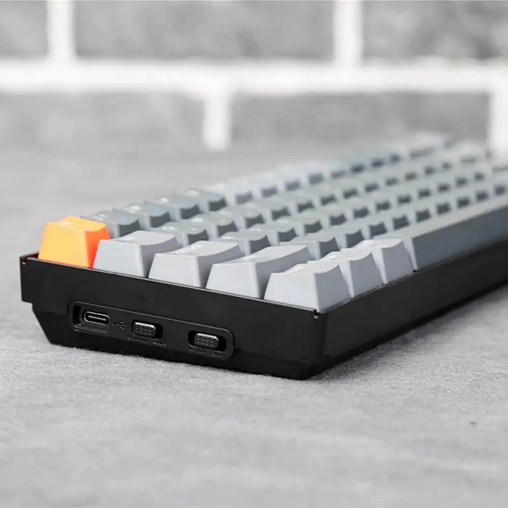 Новинка. K6 W 68-клавишная Популярная USB Bluetooth компьютерная механическая клавиатура