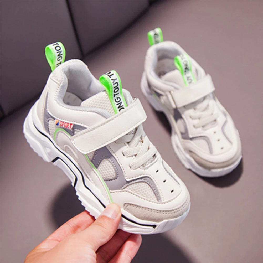 Весенне-Осенняя детская повседневная обувь для мальчиков и девочек Спортивная
