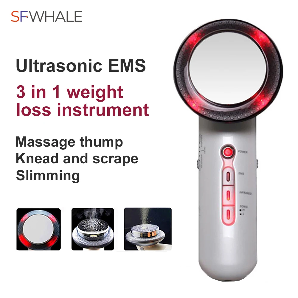 EMS ультразвуковая уменьшая антицеллюлитный массажер инструменты по уходу за