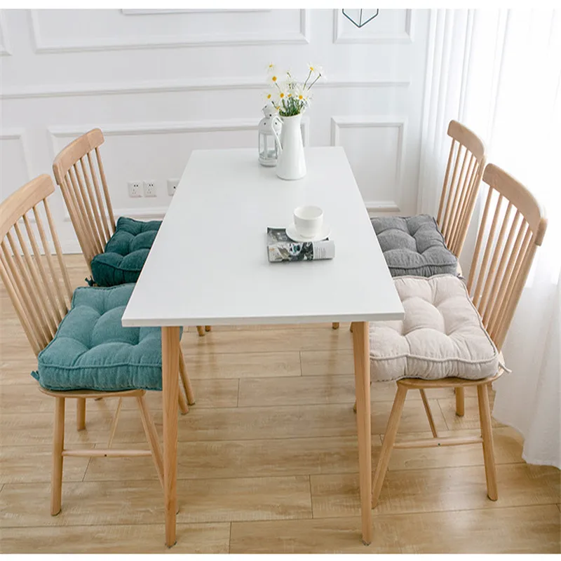 Лидер продаж модный простой и утолщенный плюшевый сиденье мягкий офисный стул