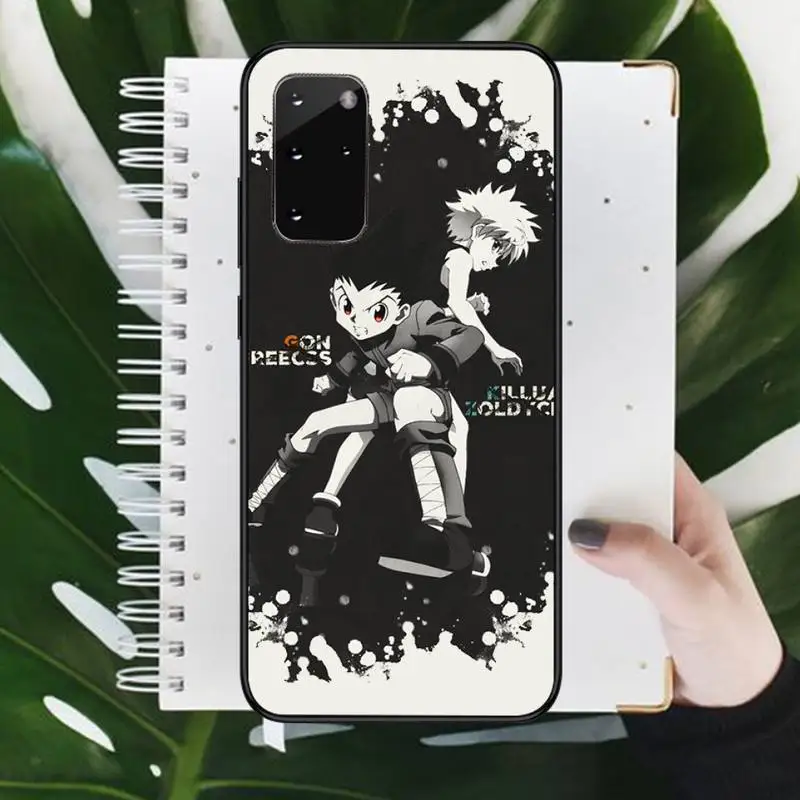 

Anime Hunter X Hunter Killua Zaoldyeck Phone Case For Samsung galaxy S 9 10 20 A 10 21 30 31 40 50 51 71 s note 20 j 4 2018 plus