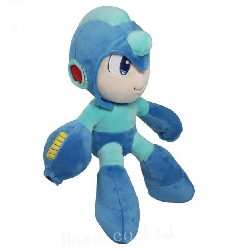 Горячая игра MegaMan/Rockman серия плюшевая кукла мягкая PP хлопок игрушка 27 см Мега