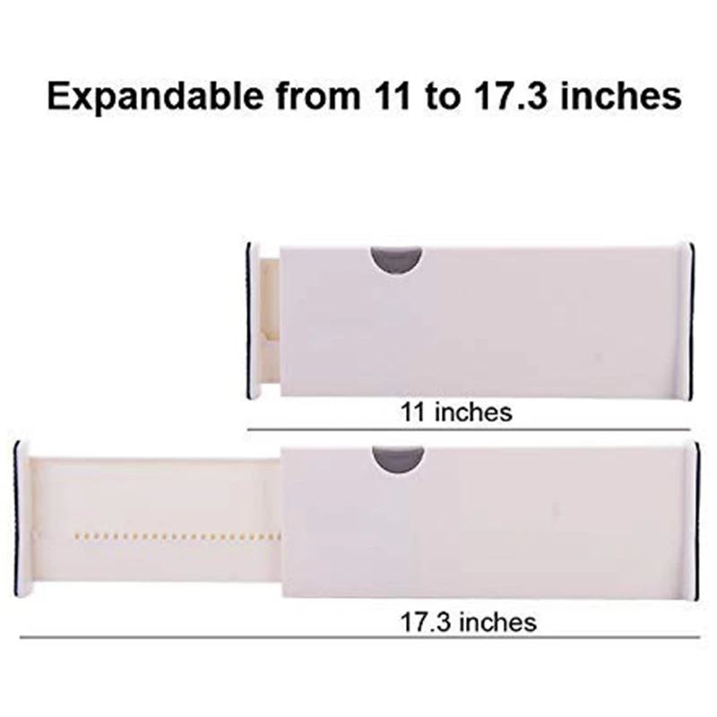 Dresser Drawer Organizers Expandable Organizer/Divider - for Bedroom Bathroom Closet Office Kitchen Storage 3 Pa | Мебель