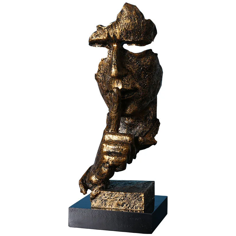 Абстрактная полимерная скульптура для гостиной декоративные фигурки ручной