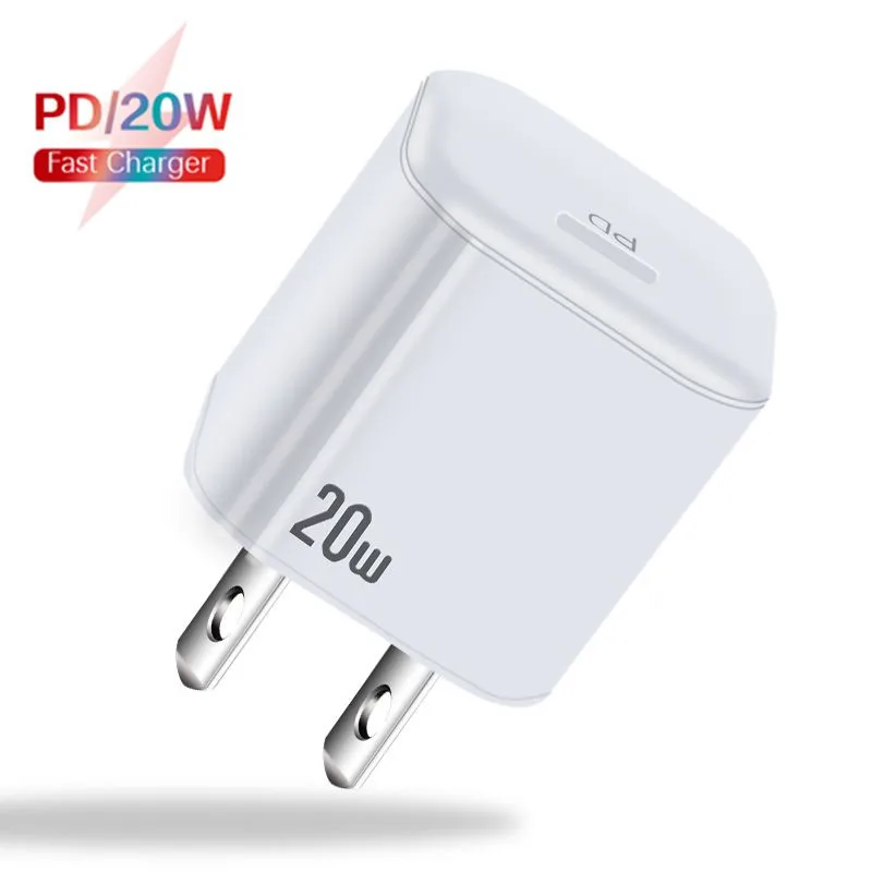 

PD 20W Mini USB Type C Charger Fast Charging Wall Phone Charge Adapter Quick Charge 3.0 QC4.0 For iPhone 13 12 11 Xiaomi Samsung