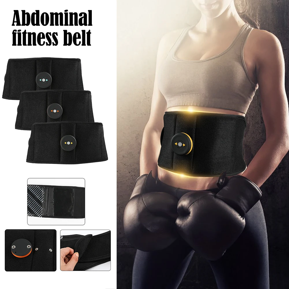 

Fitness Belt Massage Belt Slimming Belt Intelligent EMS Abdominal Trainer Wireless Rechargeable Home Fitness Equipment