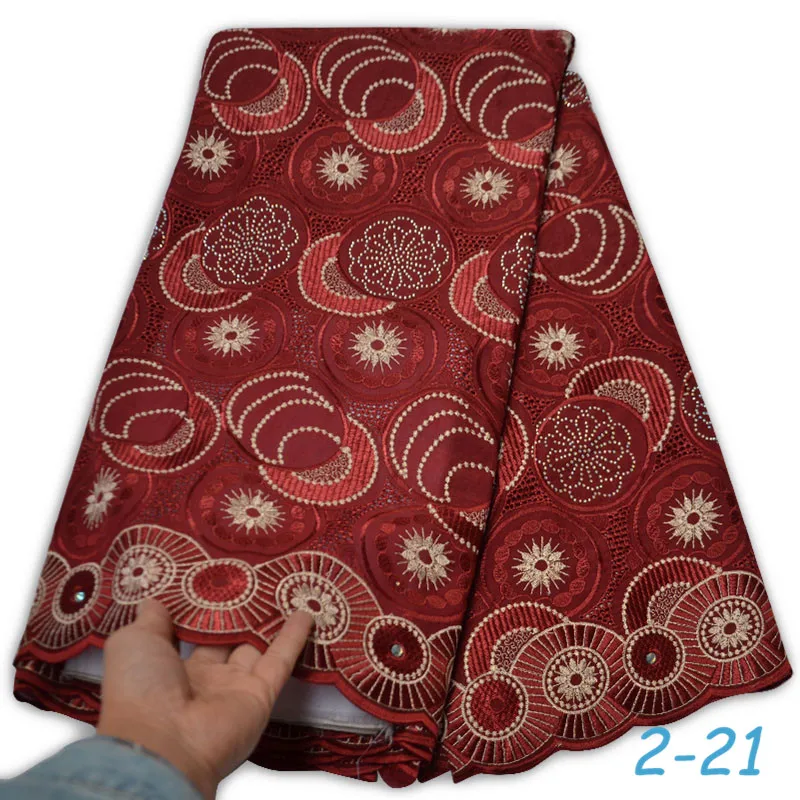 2020 Swiss Voile Lace In Switzerland High Quality Embroidery African Fabric Fashion Cotton Tulle 02 | Дом и сад