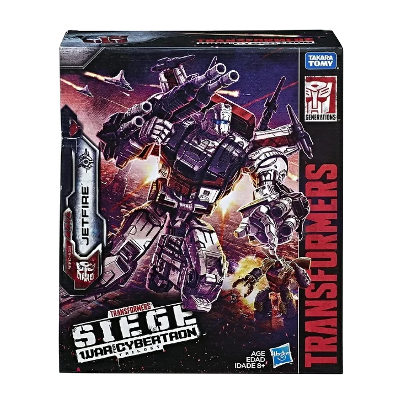 

Hasbro Transformers War for Cybertron Siege Class L Jetfire 29cm Anime Collectible Action Figure Model Dolls Toys Kids Gifts
