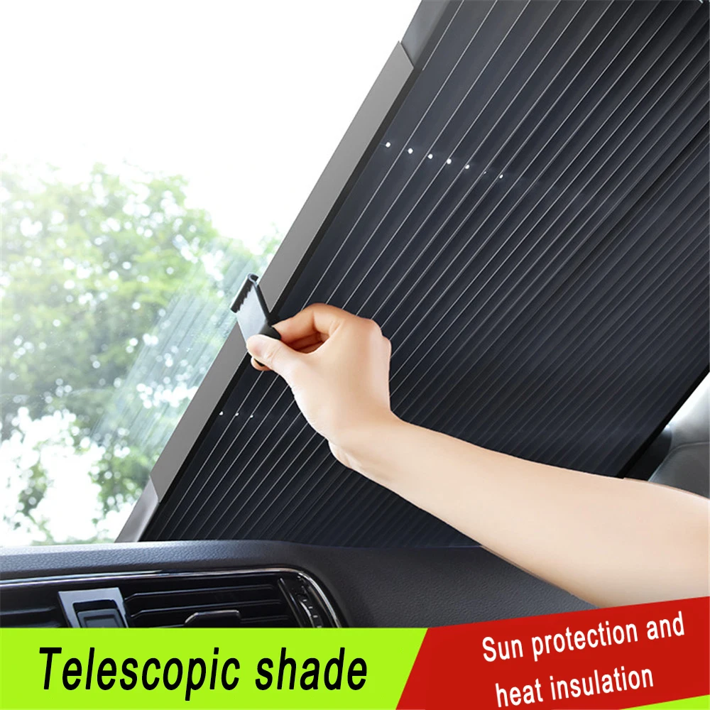 

Car Sunshade Protector Foldable Auto Parasol Front&Rear Window Sun Visor Winshield Sun Shade Protection Covers Automotive Goods