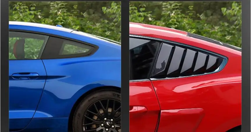 2 шт. ABS дверь из углеродного волокна панель с прорезями на окно рама формование