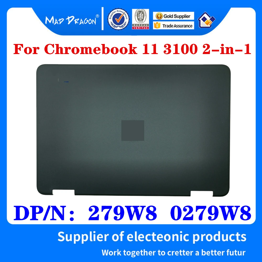 

NEW LCD Rear Cas A Case With antennas For Dell Chromebook 3100 2-in-1 11.6" Laptop LCD Back Cover Lid Assembly GKXD1 0GKXD1