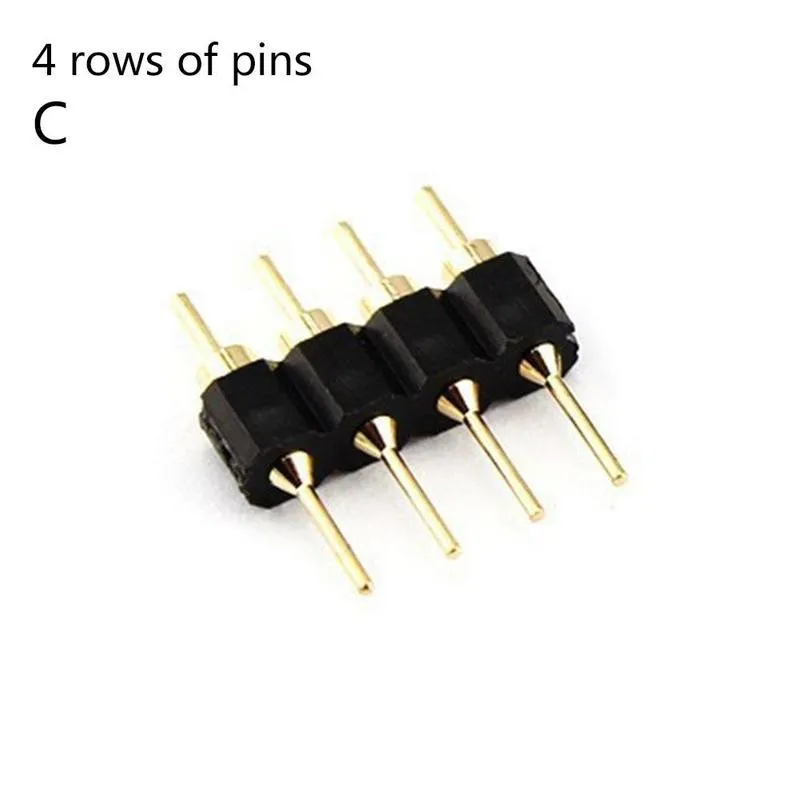 

rgb Connector 4-pin Connector 5pin Pin, Double Row Led Strip Etc Counters, Photo 10pin Row (h) 50000 Pin, Pin Led 4 Frames, E4A2
