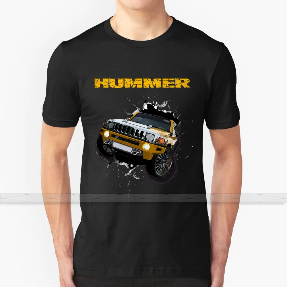 

Hummer Truck 3D Design T-Shirt Men'S Women'S Summer 100% Cotton Tees Newest Top Popular T Shirts Hummer Truck Off Road Military