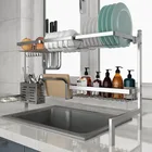 Стеллаж для хранения, из нержавеющей стали, многофункциональный