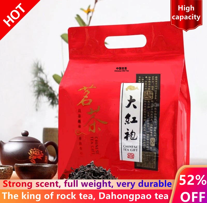 

2021 China Wuyi Rougui -Tea 5A Da Hong Pao Oolong -Tea Chinese Big Red Robe dahongpao -Tea Organic Green Food -Tea Pot 500g