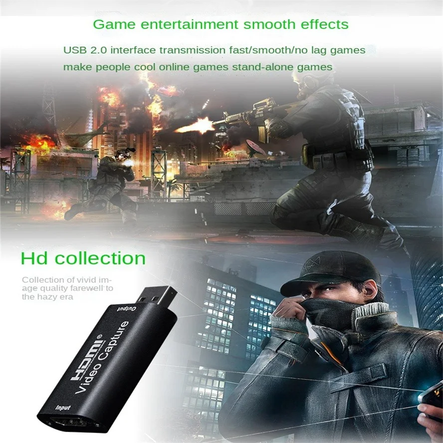 Карта видеозахвата 4K USB 3 0 HDMI-совместимый рекордер записывающее устройство для PS4