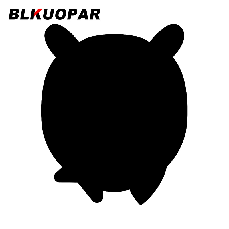 

BLKUOPAR для головы медведя с рыбкой, забавные наклейки для автомобиля, водонепроницаемые декоративные креативные вырезанные доски для серфин...
