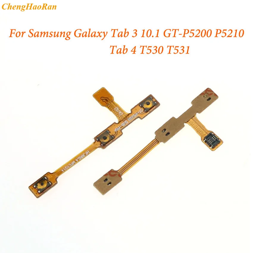 

Cltgxdd 1 шт. кнопки включения/выключения питания и громкости гибкий кабель для Samsung Galaxy Tab 3 10,1 GT-P5200 P5210 P5220 Tab 4 T530 T531