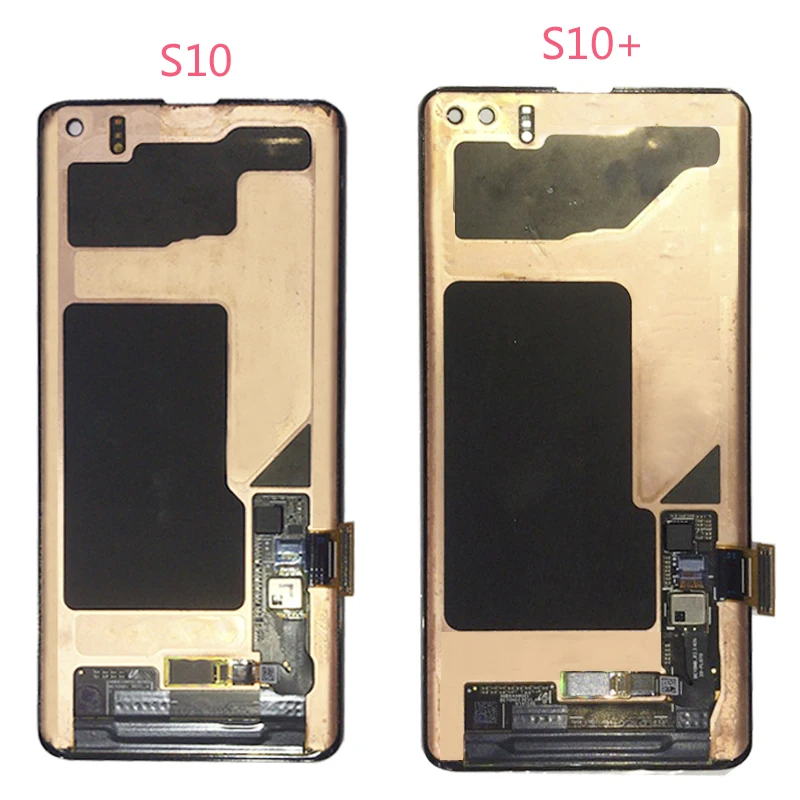 ЖК-дисплей Super AMOLED для SAMSUNG S10 G9730 SM-G973 сенсорный экран дигитайзер Galaxy Plus G975 S10E