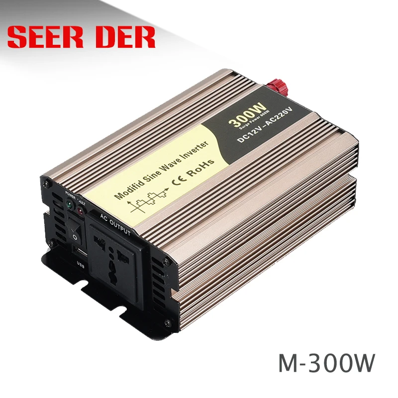 Высокая Частота 12V постоянного тока до 220V розетка изменить волна солнечных