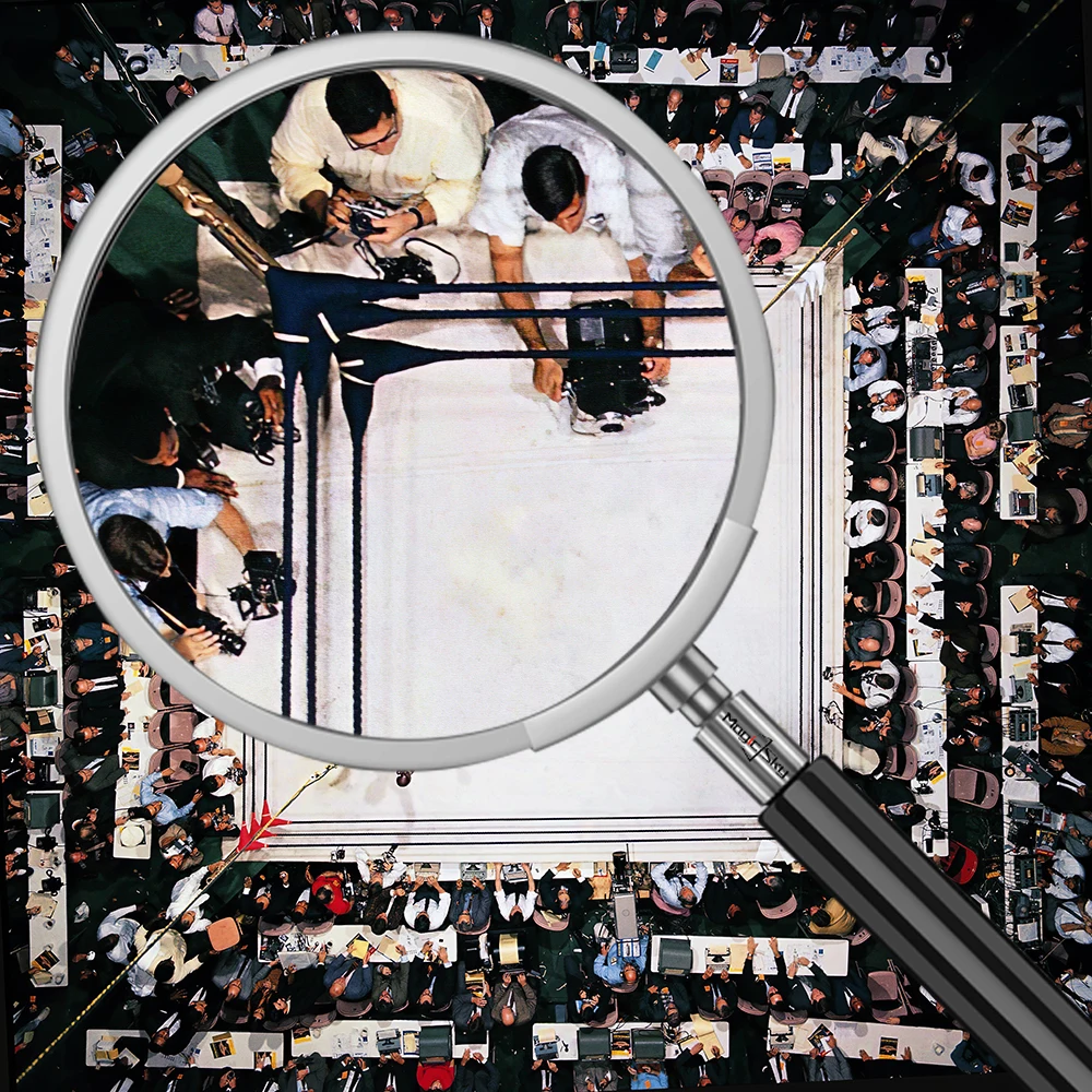 

Classic Boxing Match Muhammad VS Cleveland Williams Nov,14,1966 Live PHOTO Poster Print Canvas Painting Wall Art Room Home Decor