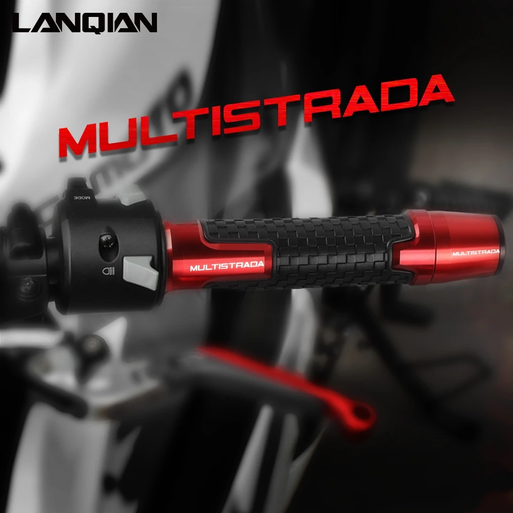 

7/8 22MM Motorcycle Handlebar Grips Handle Bar Cap End Plugs For Ducati 950 MULTISTRADA MULTISTRADA 1200 S GT 2010-2016 2015