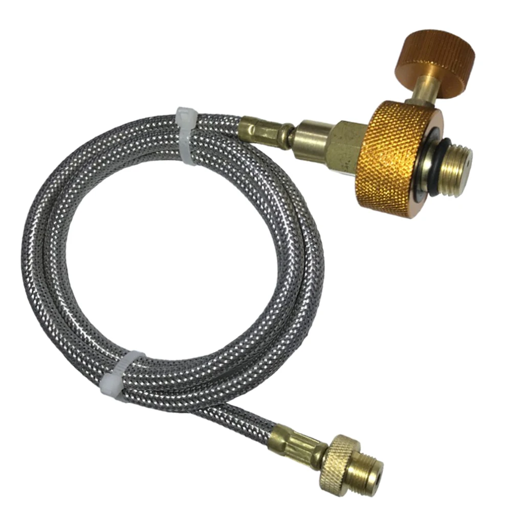 

Gas Stove Conversion Cylinder Tank Connector M14X1.5 To US 7/16-28UNEF