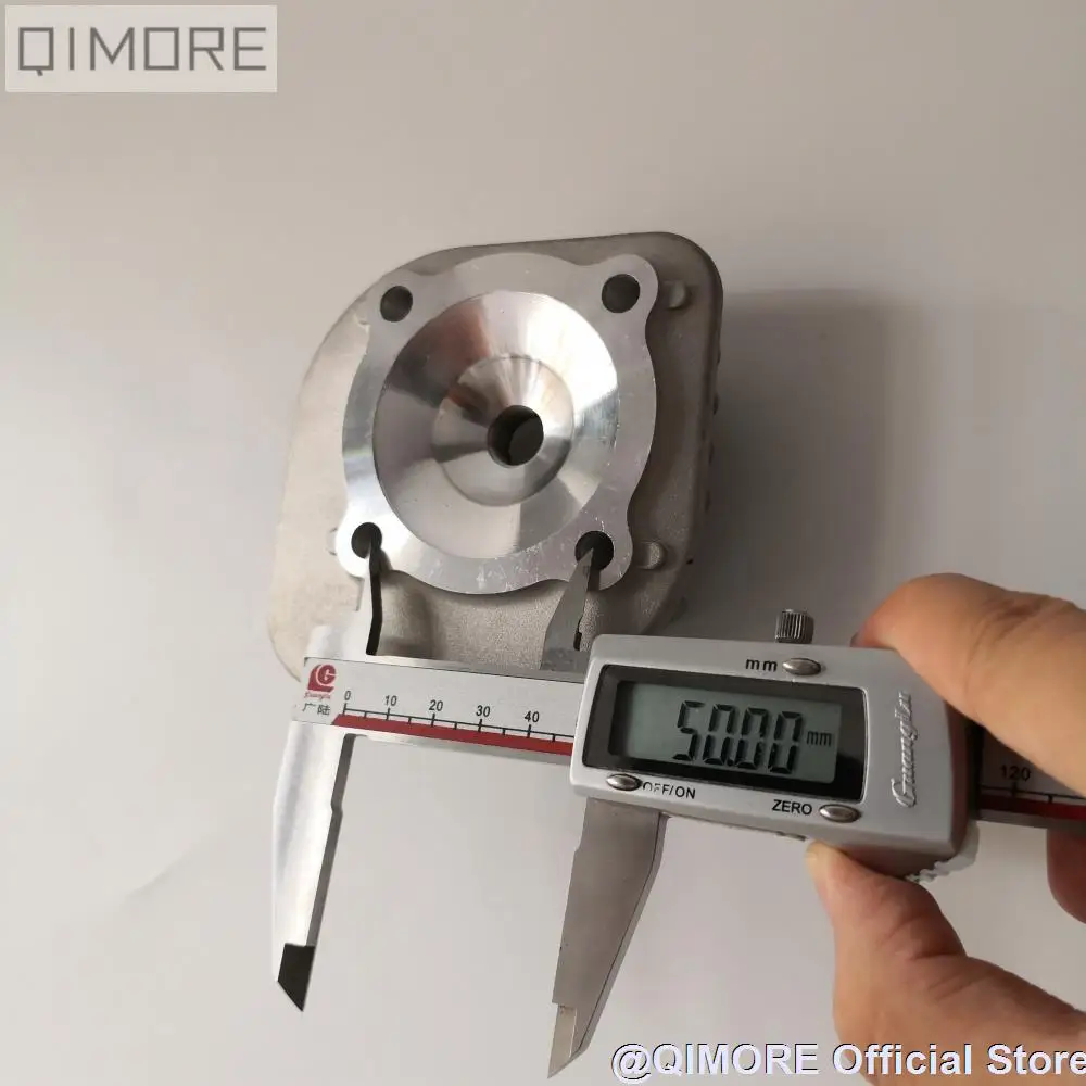 Головка цилиндра с большим отверстием 54 мм для скутера квадроцикла Minarelli 1E50QMF 2