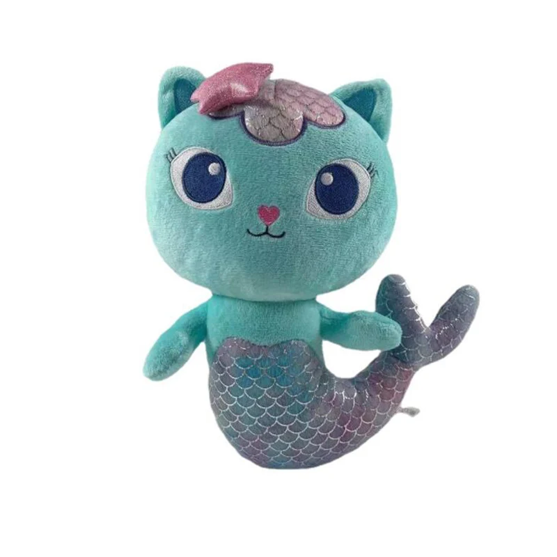 Kawaii Gabby кукольный домик плюшевые игрушки MerCat мягкие животные Кот куклы для детей
