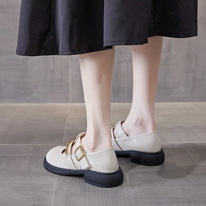 

Summer solid color female Mary Jane shoes female casual shoes breathable lightweight women's shoes fashion all-match Muller shoe