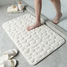 Мягкий коврик для ванной, Нескользящие впитывающие коврики из пены с эффектом памяти