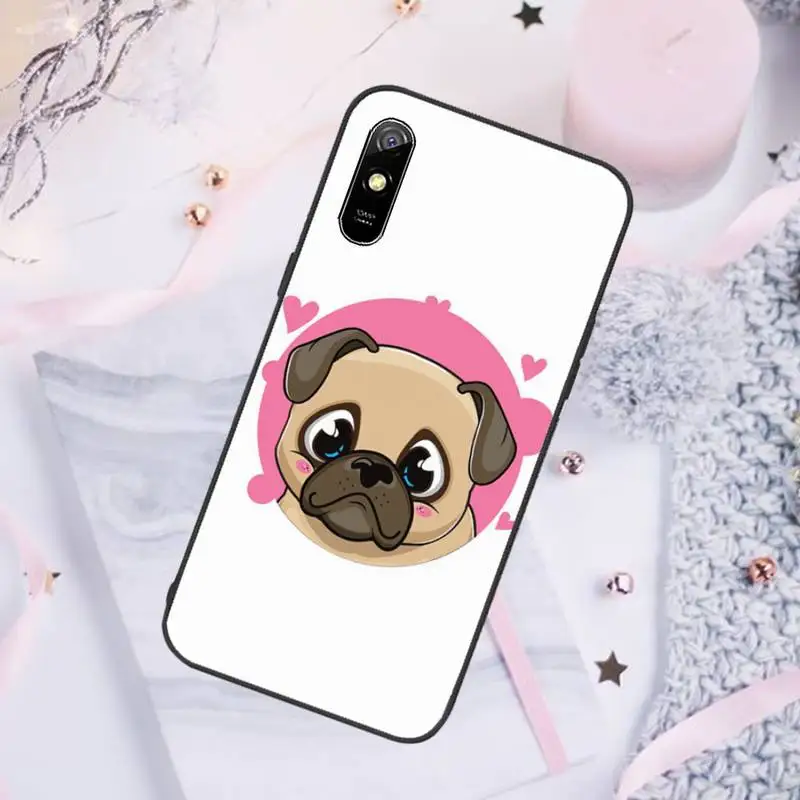 

bulldog cute Phone Case For Xiaomi Mi Redmi Note 8T 9T 9S 9A 10 7 8 9 Lite pro
