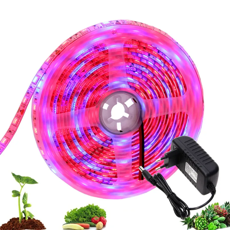 Светодиодный светильник для выращивания растений 5 м 12 в пост. Тока|Промышленные